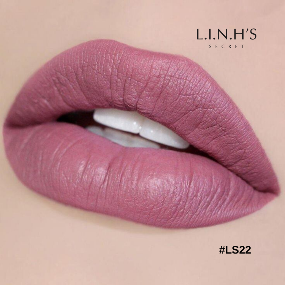 Son lì LS22 · Hồng đất – màu son trên môi