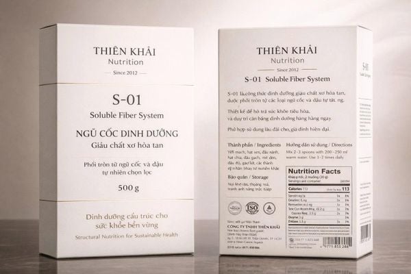 Hộp Ngũ cốc dinh dưỡng Thiên Khải 500 g